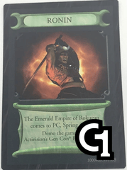 Ronin - Gen Con Activision Computer Game Promo